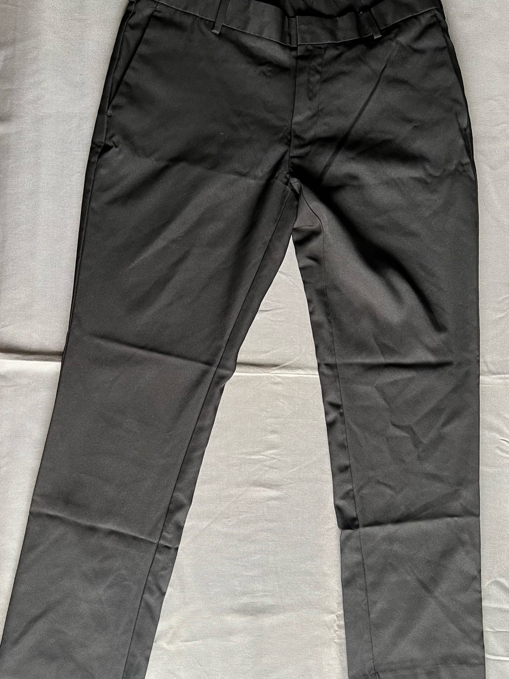 Van Heusen Black Straight Dress Pants